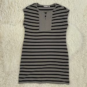 Isaac Mizrahi Live Striped Knit Sheath Dress, size L